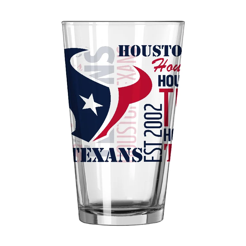 Team Mug Best Seller-Houston Texans 16oz Spirit Pint Glass