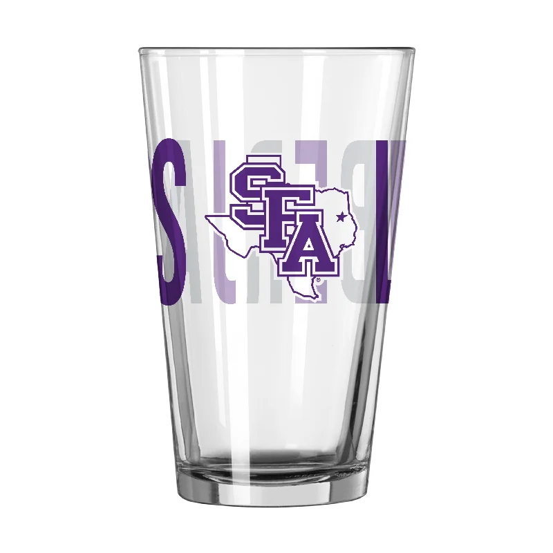 Team Mug Espresso-Stephen F Austin 16oz Overtime Pint Glass