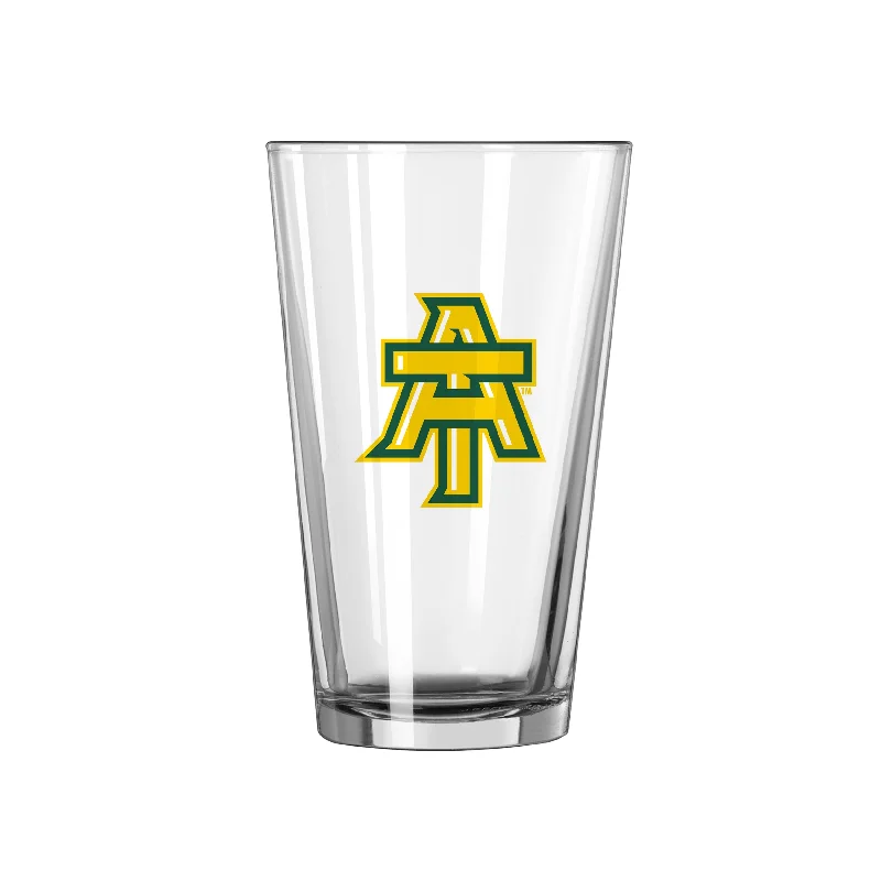 Team Mug Success Mindset-Arkansas Tech 16oz Logo Pint Glass