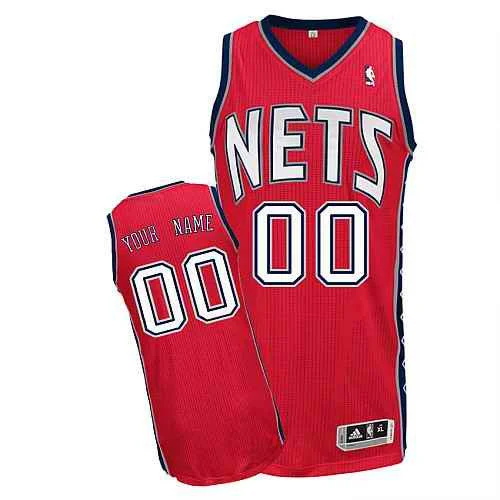 Basketball Jersey Tournament-New Basketball Jersey Nets Custom red Road Basketball Jersey