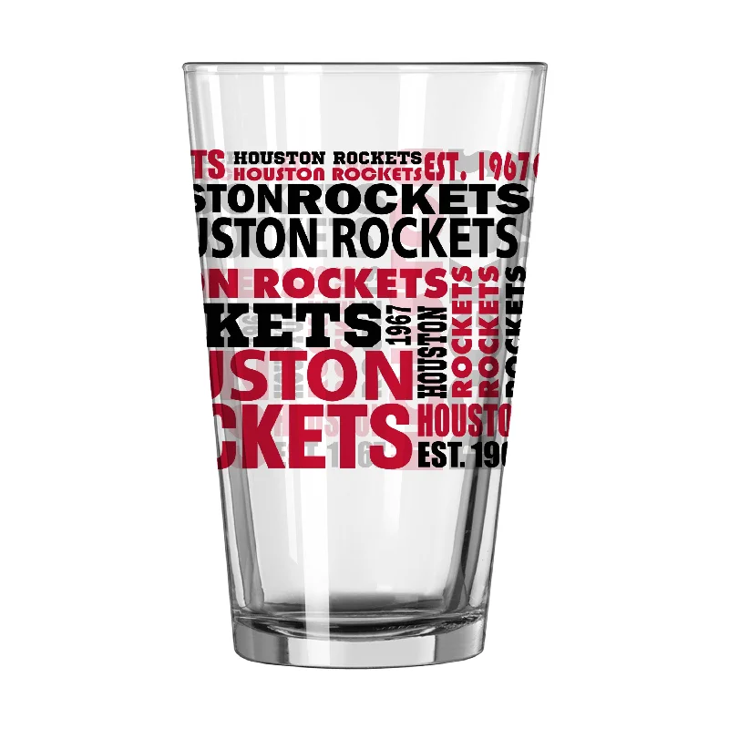 Team Mug Sarcastic-Houston Rockets 16oz Spirit Pint Glass