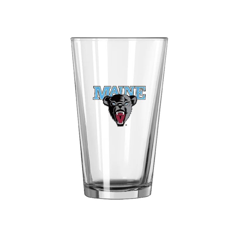 Team Mug Collector’s Item-Maine 16oz Logo Pint Glass