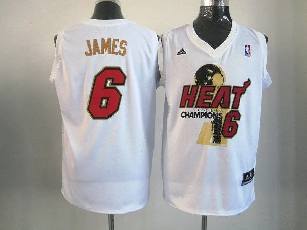 Basketball Jersey Winter-Heat 6 James White 2012 Champions Basketball Jerseys