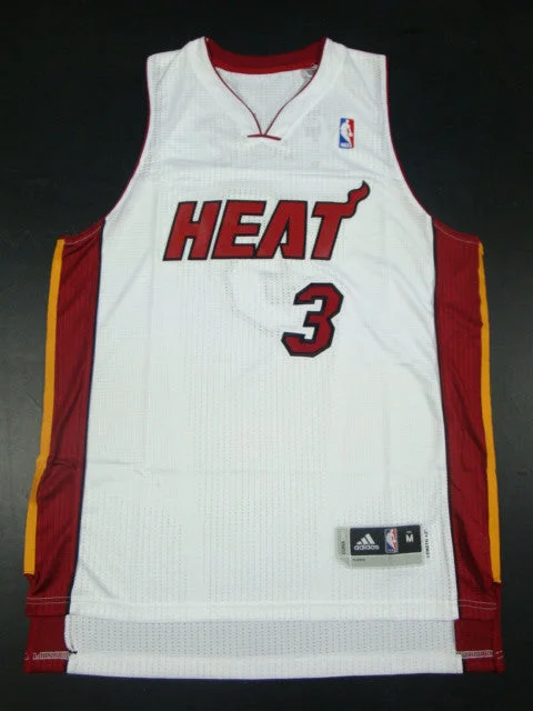 Basketball Jersey MVP-Heat 3 Wade White AAA Basketball Jerseys