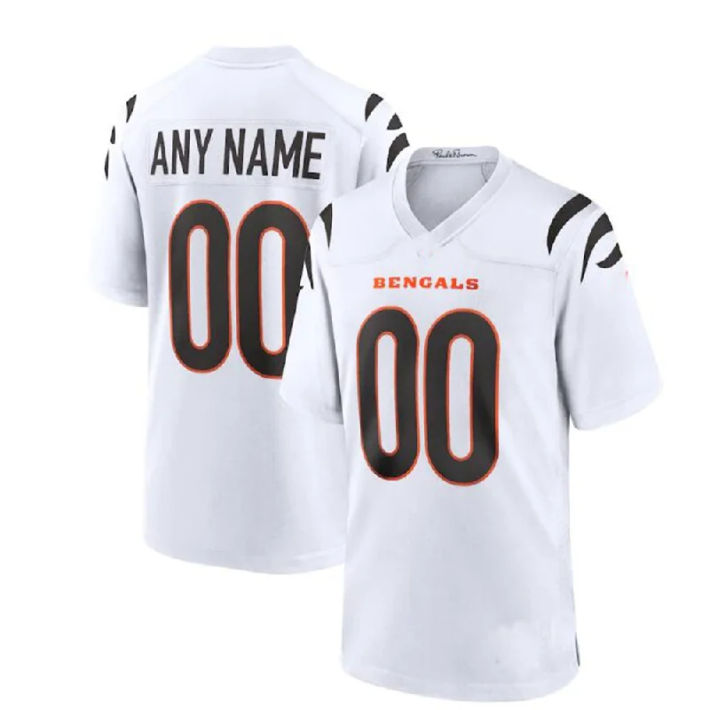 Football Jersey All-Season-Custom C.Bengals White Game Jersey American Stitched Football Jerseys