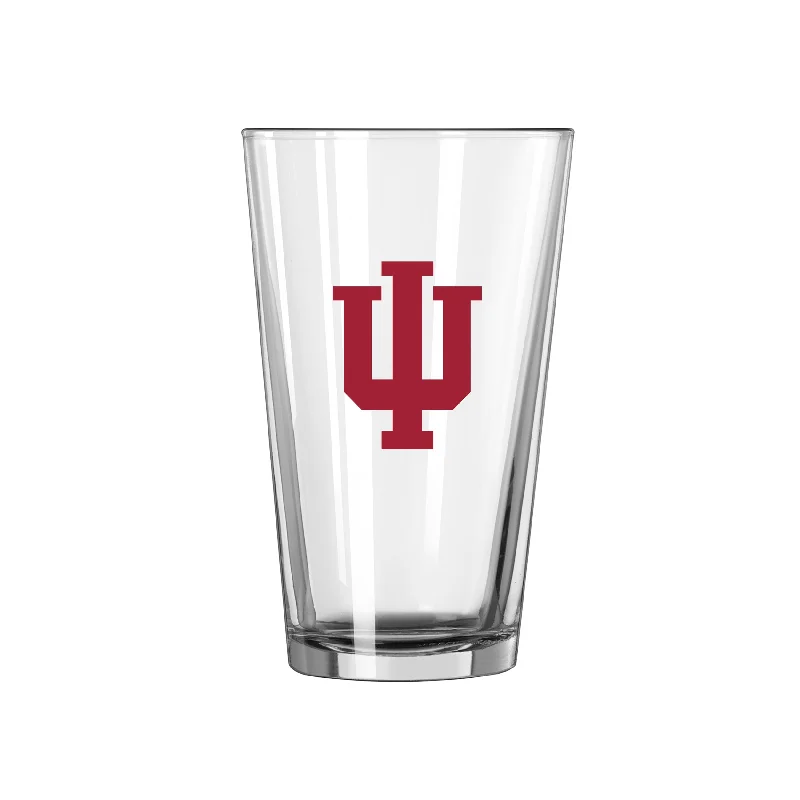 Team Mug Classic-Indiana 16oz Logo Pint Glass