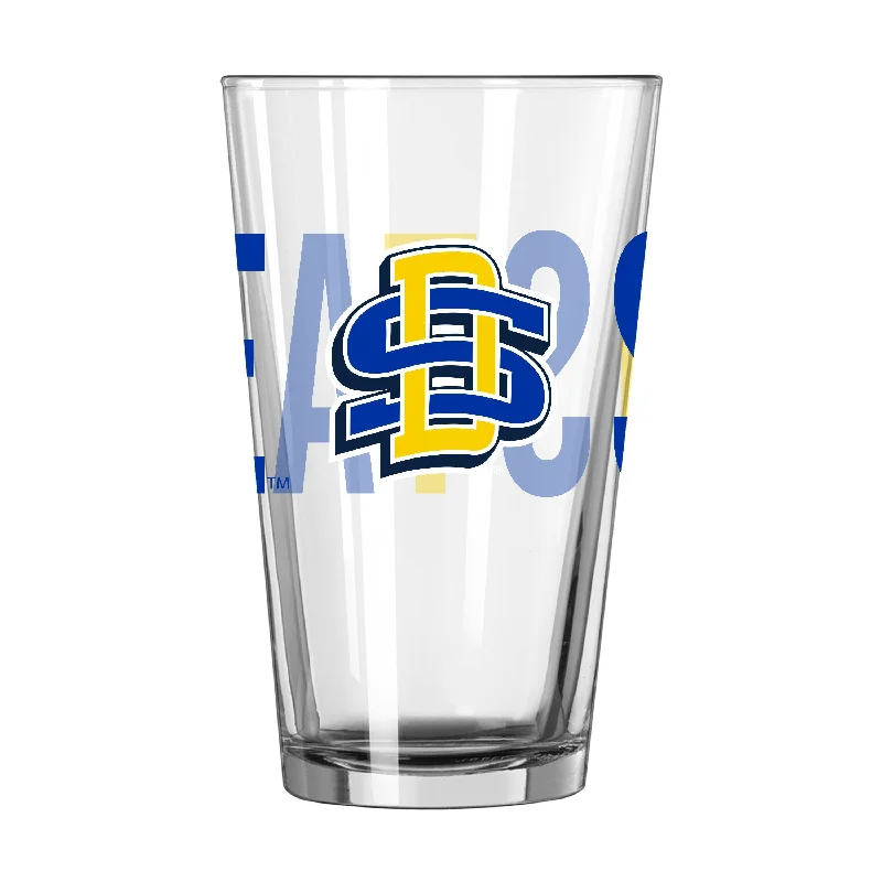 Team Mug Small-South Dakota State 16oz Overtime Pint Glass