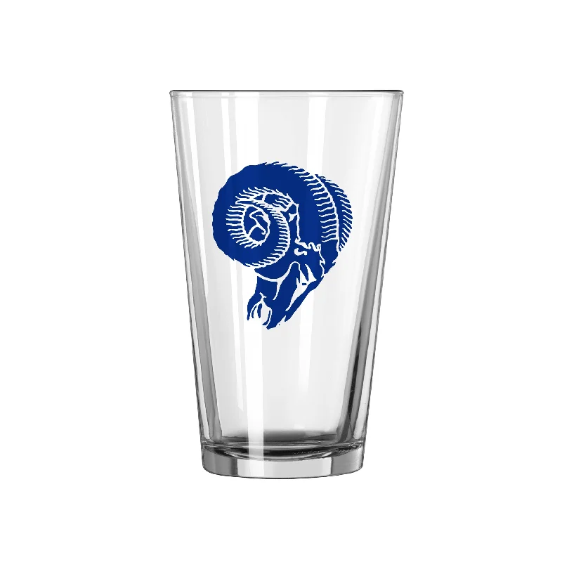 Team Mug Energy-Los Angeles Rams 16oz Retro Pint Glass