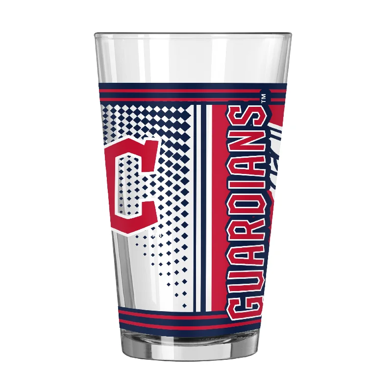 Team Mug Fantasy-Cleveland Guardians 16oz Hero Pint Glass