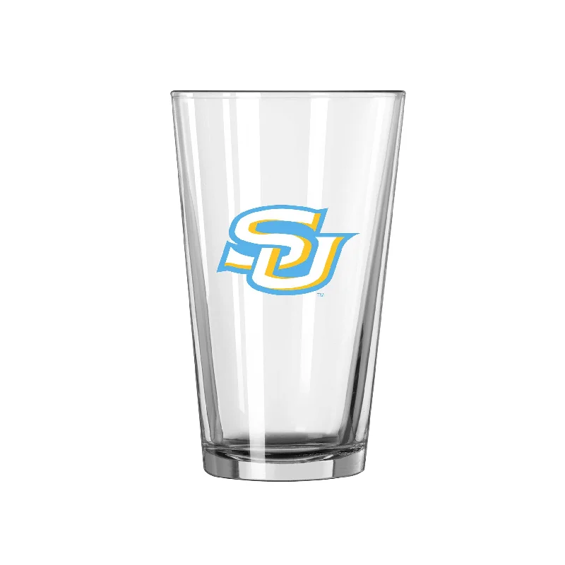 Team Mug Juice-Southern University 16oz Logo Pint Glass