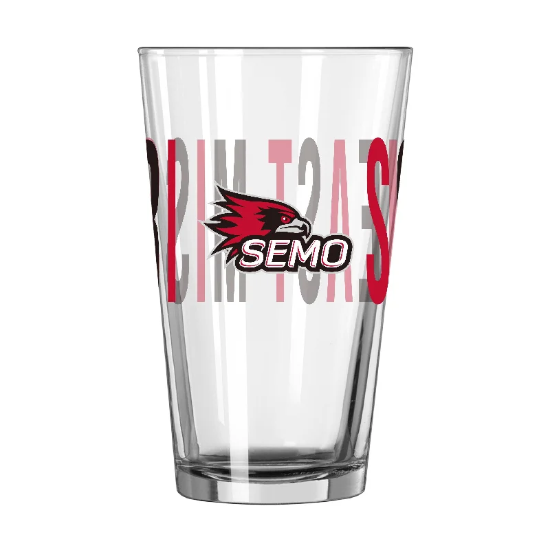 Team Mug Souvenir-Southeast Missouri 16oz Overtime Pint Glass