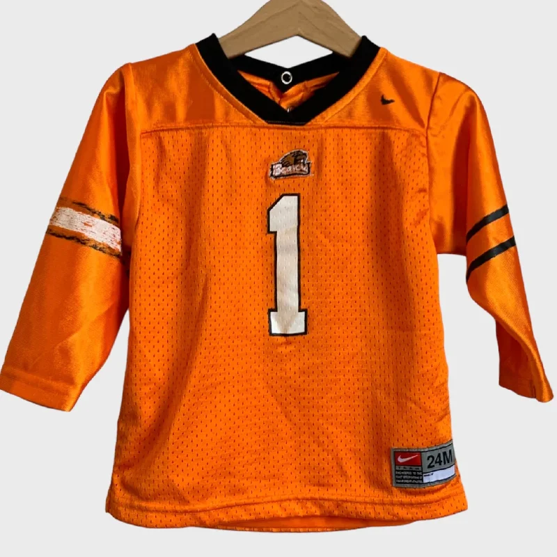 Football Jersey Minimalist-Oregon State OSU Beavers Football Jersey Toddler 24M